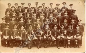 "Staff Sergts and Sergts 4th Batt Gloucestershire