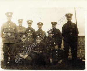 Group of soldiers. Gloucestershire Regiment. c. 19