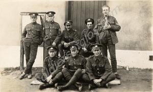 Group of soldiers. 4th (Reserve) Battalion, The Gl