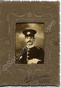 Corporal Thomas John "Jack" House wearing full dre