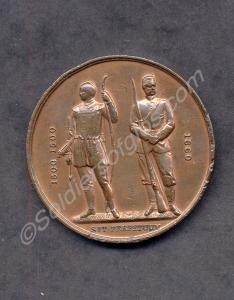 Bronze medal awarded by the National Rifle Associa