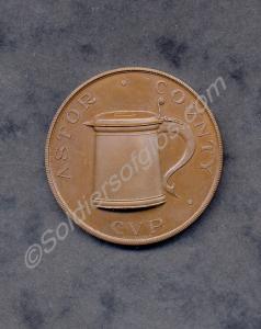 Bronze 'Astor County CVP' (County Cup) shooting me