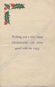Christmas Message 'Wishing you a very happy Christ