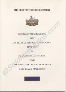 Memorabilia from the Tercentenary Celebrations of