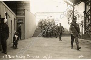 12th Battalion, The Gloucestershire Regiment leavi