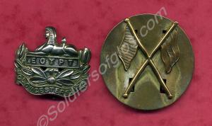 Front badge of the Gloucestershire Regiment and br