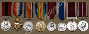 Group of eight medals; Distinguished Conduct Medal
