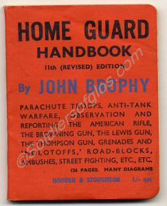 Home Guard Handbook by John Brophy, c.1942,
