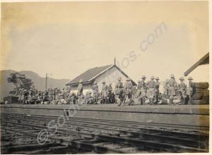 Soldiers of 1st Battalion, The Gloucestershire Reg