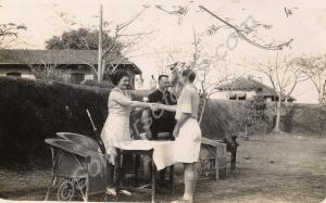 Presentation by Colonel's wife (Jean Mirehouse). 1
