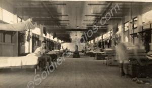 Interior of barrack room. 1st Battalion, The Glouc