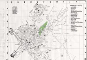 Street map of Notre-Dame de Gravenchon. 1994.