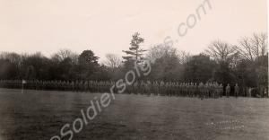 Parade of 7th Battalion, The Gloucestershire Regim