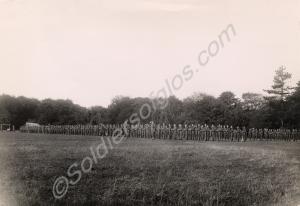 Parade of 7th Battalion, The Gloucestershire Regim