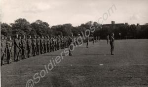 Parade, 7th Battalion, The Gloucestershire Regimen