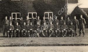 Group of officers.  7th Battalion, The Gloucesters