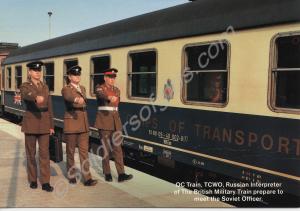 Royal Corps of Transport publicity photograph of a