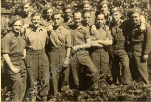 Soldiers of Major Varwell's company,  2nd Battalio