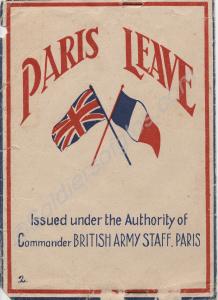 Street map of Paris. 1944-1945.