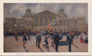 Christmas card  - Presentation of the Royal Glouce