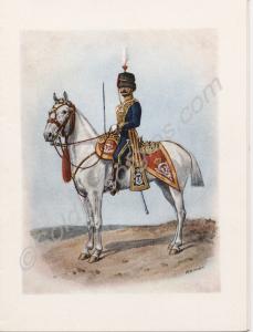 Christmas card  - Royal Gloucestershire Hussars Im