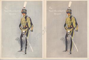 Christmas card  - Two identical cards of Royal Glo
