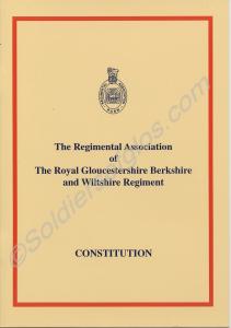 Pamphlet "Constitution of the newly formed Regimen
