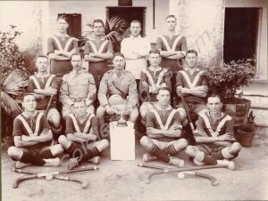 Hockey team. 2nd Battalion, The Gloucestershire Re