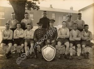 Football Team. HQ Wing. 2nd Battalion, The Glouces