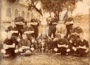 Football Team. 1st Battalion,  The Gloucestershire