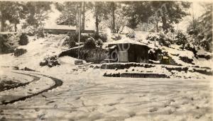View of India/Burma. Snow scene in mountains. 1st