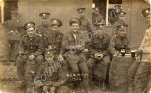 Informal group, Cologne, Germany. 1st Battalion, T