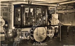 HMS Renown - The Ship's Trophies.