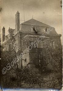 Large French house. 1/4th Battalion, The Glouceste