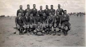 A rugby XV versus RAF Aboukir. 2nd Battalion, The
