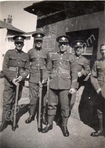 Group of five soldiers,Sidi Bishr. 2nd Battalion,
