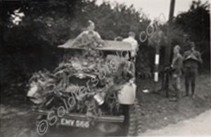 Morris truck on Dartmoor. 2nd Battalion The Glouce
