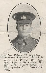 Photograph in  'The Cheltenham Chronicle and Glouc