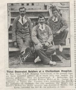 Photograph in  'The Cheltenham Chronicle and Glouc