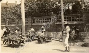 Wheelbarrows. Shanghai 1927