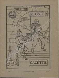 The Fifth Gloster Gazette, Volume 2, No. 1. Novemb