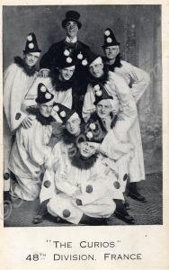 'The Curios', a group of entertainers who visited
