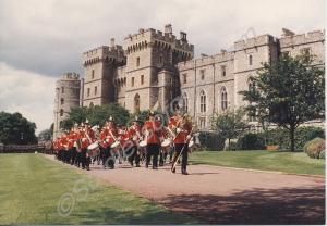 Regimental Christmas card, with a picture of Winds