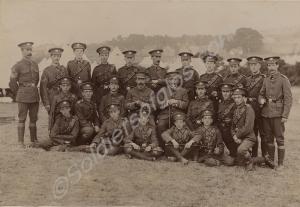 Soldiers of  6th Territorial Battalion, The Glouce