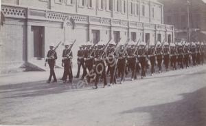 Funeral parade.  2nd Battalion, The Gloucestershir