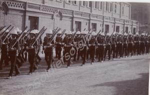 Funeral parade.  2nd Battalion, The Gloucestershir