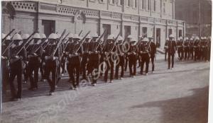 Funeral parade.  2nd Battalion, The Gloucestershir