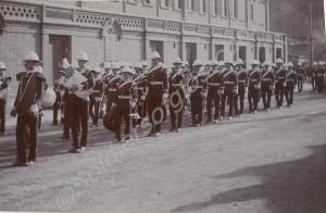 Funeral parade.  2nd Battalion, The Gloucestershir