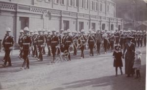 Funeral parade.  2nd Battalion, The Gloucestershir