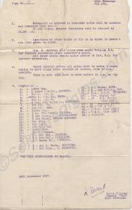 Movement Orders for 48th Division, 30th November 1